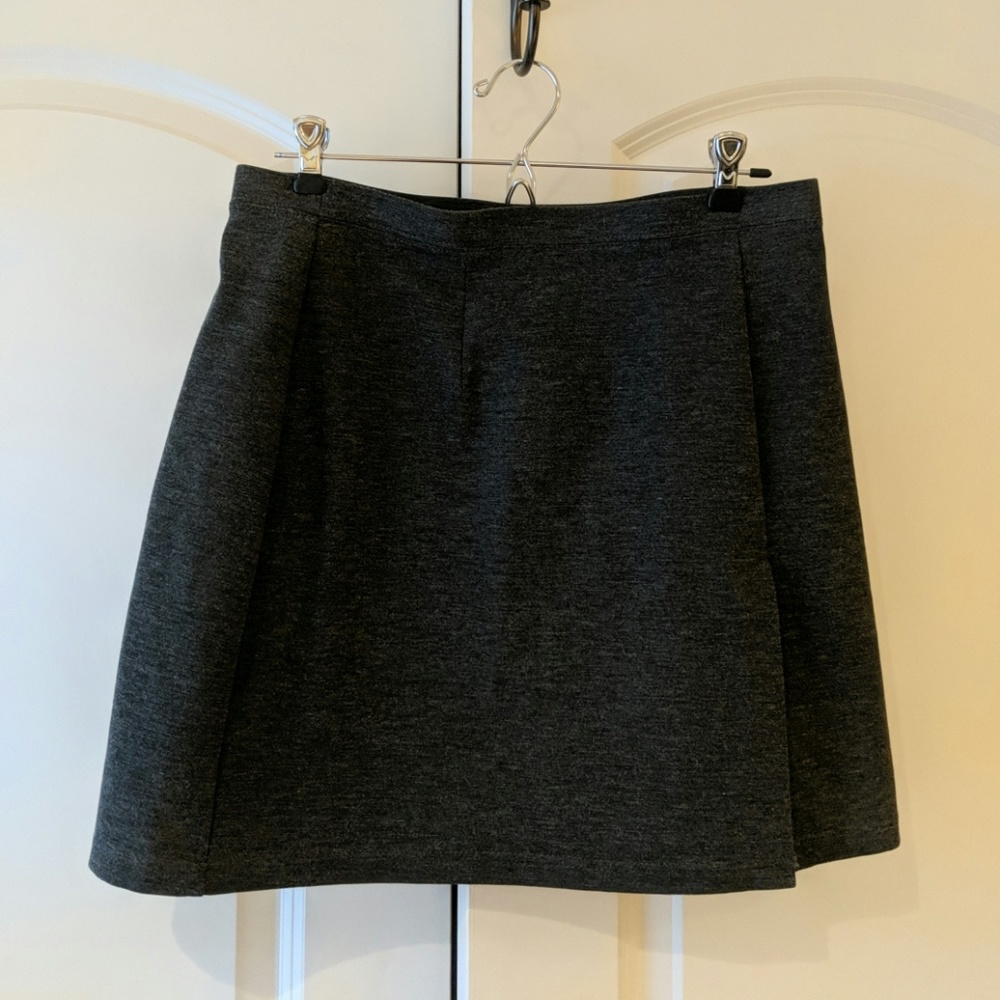Dark grey Express mini skirt